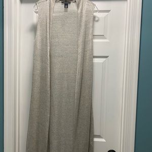 WHBM sleeveless duster